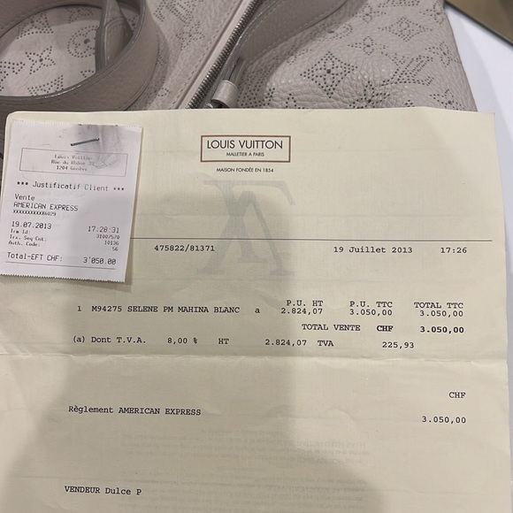 Louis Vuitton Selene Monogram PM Blanc Shoulder Bag - Picture 4 of 16